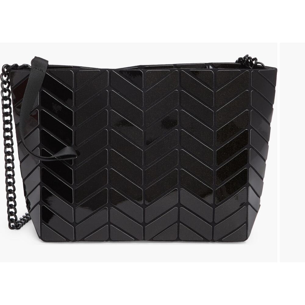 Patrizia Luca Chevron Convertible Clutch 10 x 7 x 3